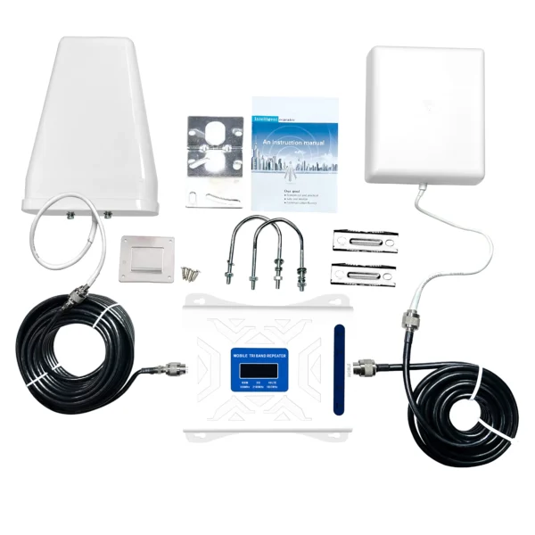 Best selling GSM 2G 3G 4G Triband 900 1800 2100mhz Cellphone Signal Repeater LTE Network Mobile Signal Booster - Image 6